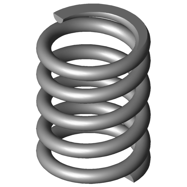 CAD-Bild Druckfedern VD-080E