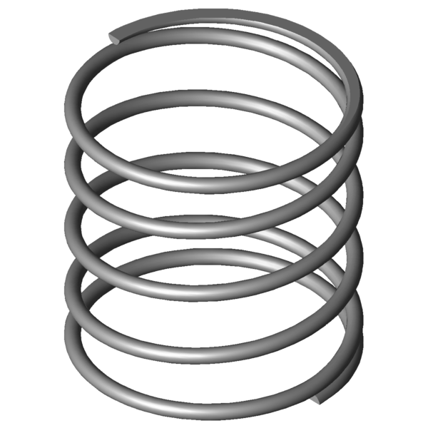CAD-Bild Druckfedern VD-090U-10