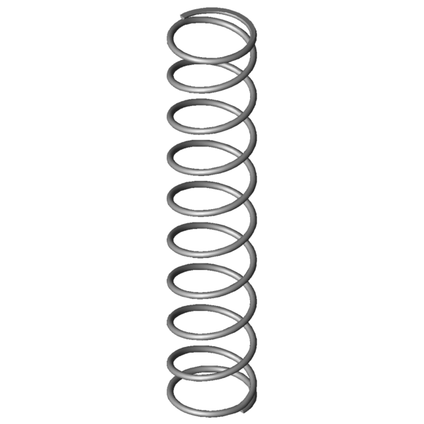 Imagen CAD Muelles de compresión VD-117H-22