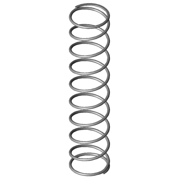 Imagen CAD Muelles de compresión VD-117P