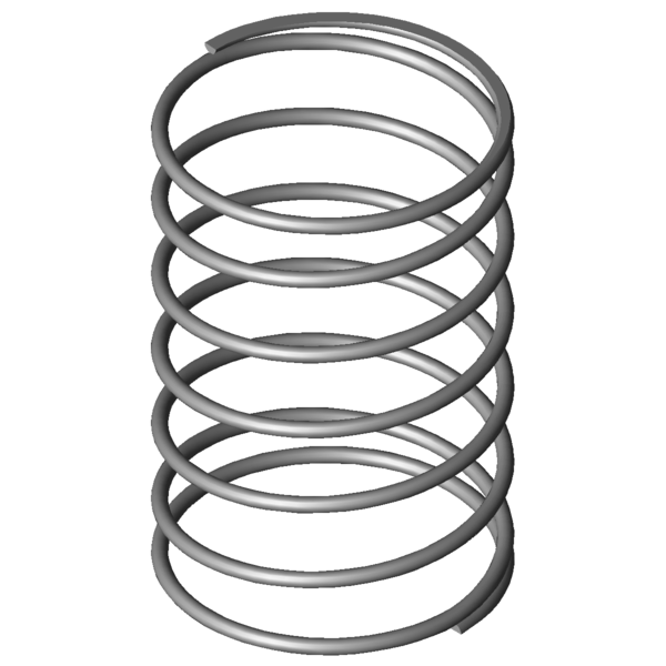 Imagen CAD Muelles de compresión VD-145DG