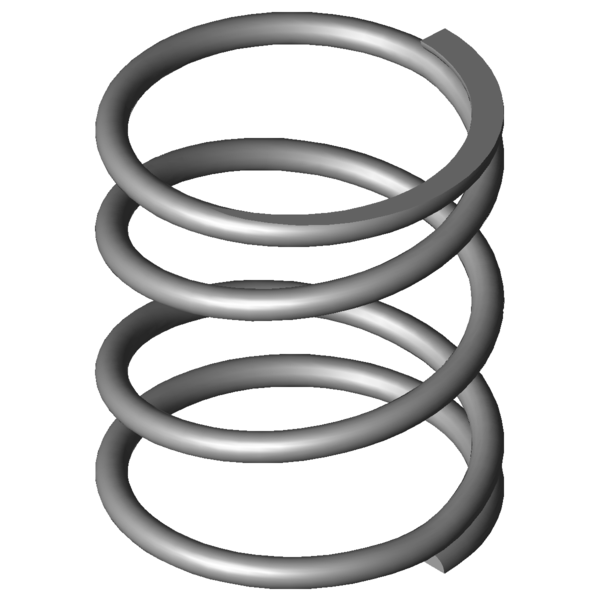 CAD-Bild Druckfedern VD-180M-20