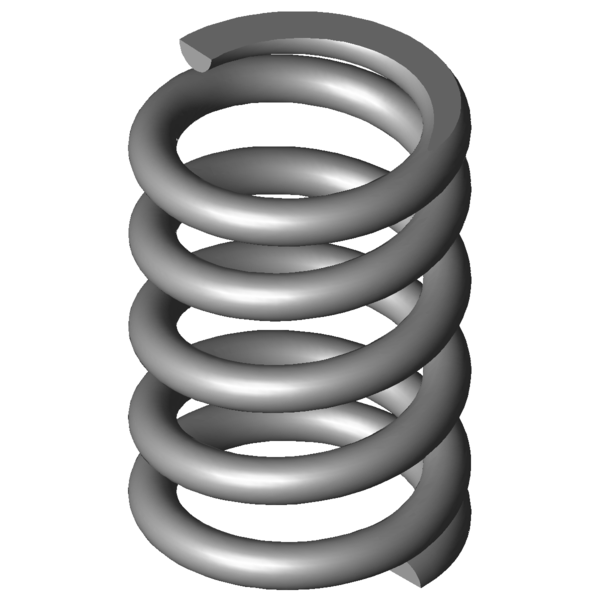 CAD-Bild Druckfedern VD-180R