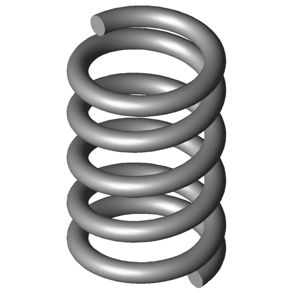 CAD-Bild Druckfedern VD-2015