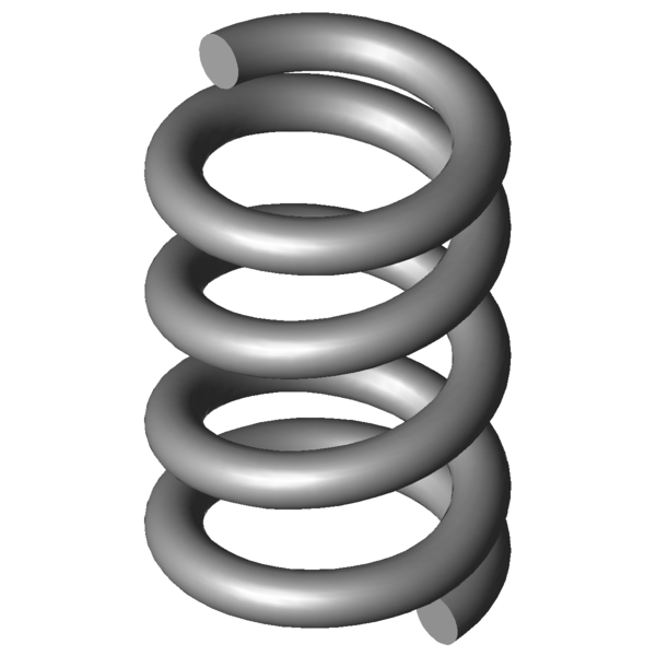 CAD-Bild Druckfedern VD-2046