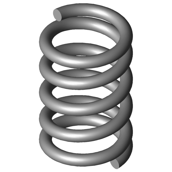 CAD-Bild Druckfedern VD-2066