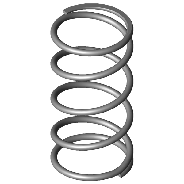 CAD-Bild Druckfedern VD-206D-01