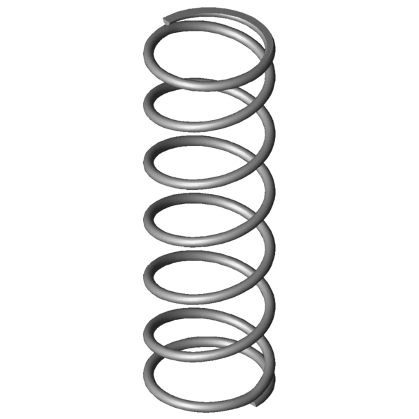 CAD-Bild Druckfedern VD-206D-02