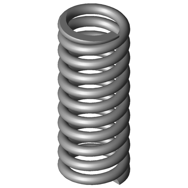 CAD-Bild Druckfedern VD-207DA