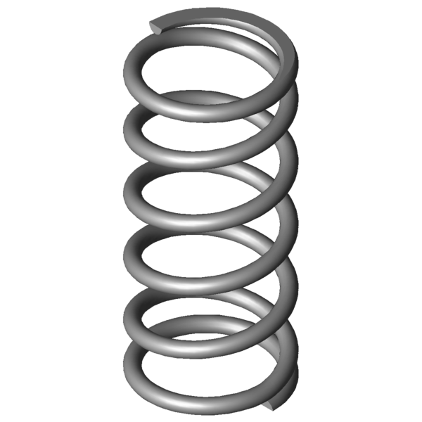 Imagen CAD Muelles de compresión VD-207J-33