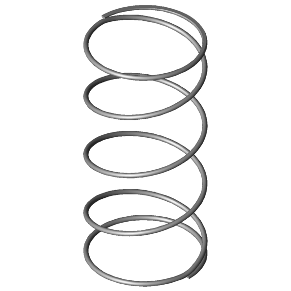 CAD-Bild Druckfedern VD-207JA