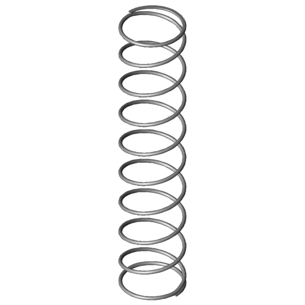 CAD-Bild Druckfedern VD-207M-01