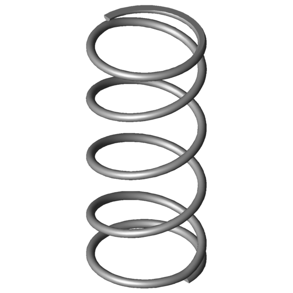 CAD-Bild Druckfedern VD-208