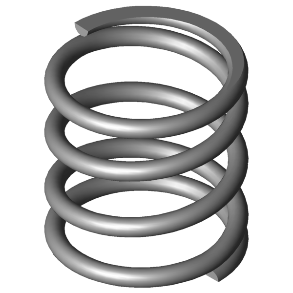 CAD-Bild Druckfedern VD-232N-02