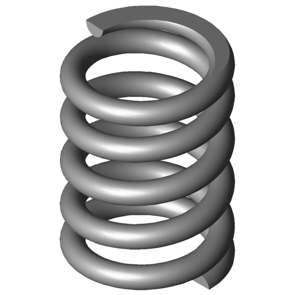 CAD-Bild Druckfedern VD-263N
