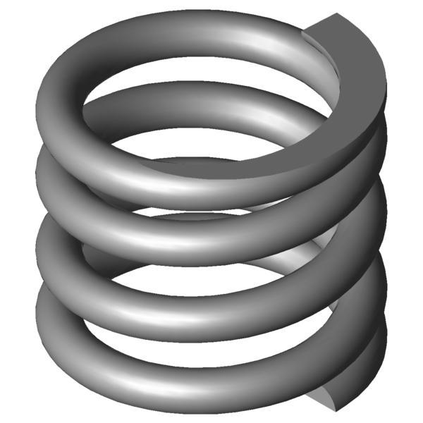 CAD-Bild Druckfedern VD-278E