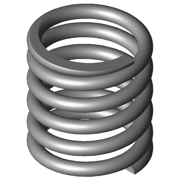 CAD-Bild Druckfedern VD-288E-10