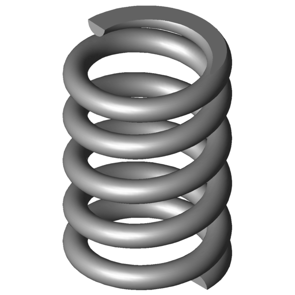 CAD-Bild Druckfedern VD-288S-04