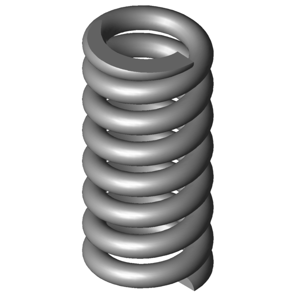 CAD-Bild Druckfedern VD-288T-03