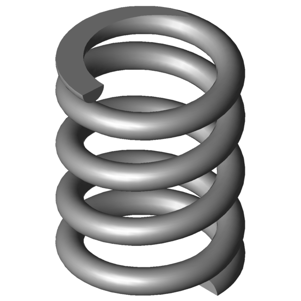 CAD-Bild Druckfedern VD-288X-02