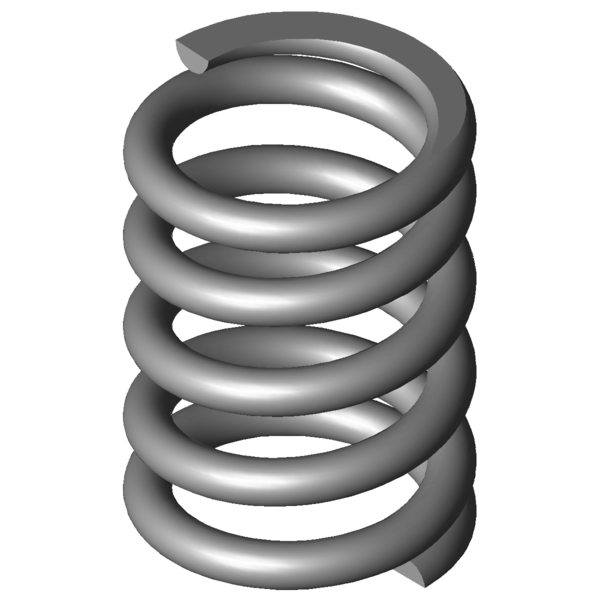 CAD-Bild Druckfedern VD-288Z-30