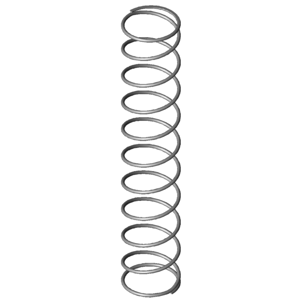 Obraz CAD Sprezyny naciskowe VD-313D