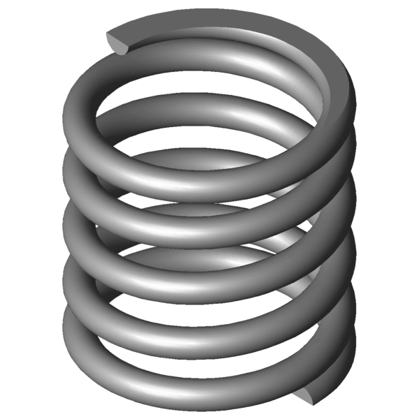 Immagine CAD Molle a compressione VD-313J-01