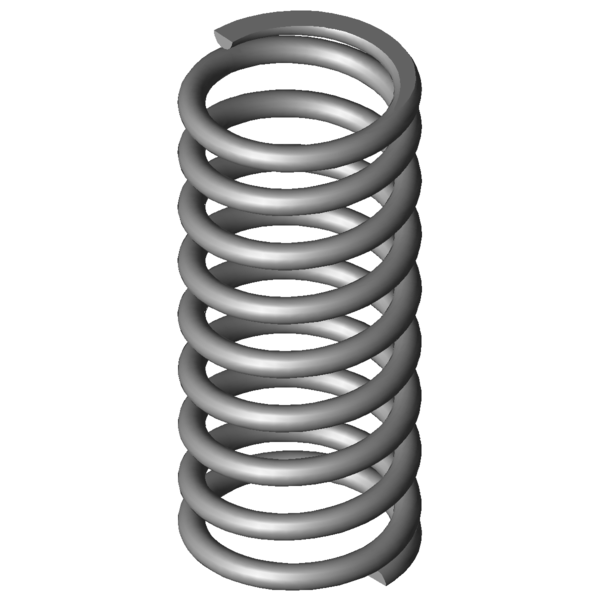 Obraz CAD Sprezyny naciskowe VD-313J-04