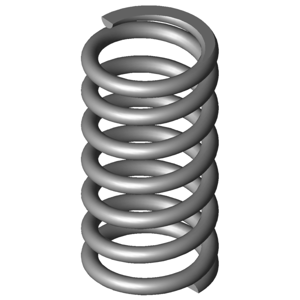 Obraz CAD Sprezyny naciskowe VD-313J-07