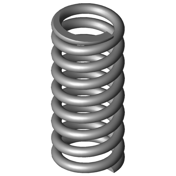 Obraz CAD Sprezyny naciskowe VD-313L-02