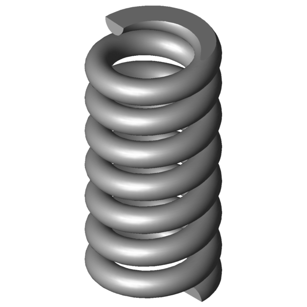 Obraz CAD Sprezyny naciskowe VD-313P