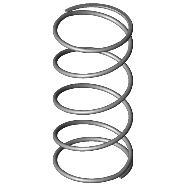 Obraz CAD Sprezyny naciskowe VD-313S