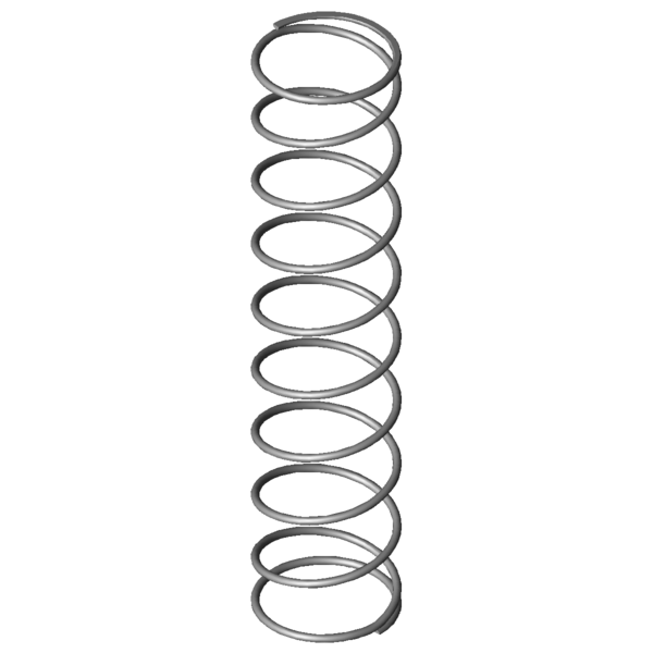 Obraz CAD Sprezyny naciskowe VD-313T-01
