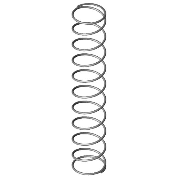 Obraz CAD Sprezyny naciskowe VD-313U