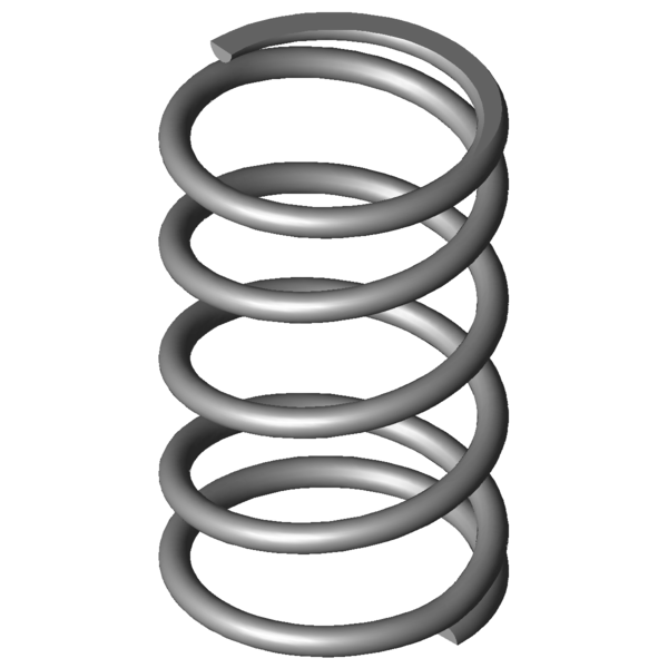 Immagine CAD Molle a compressione VD-319