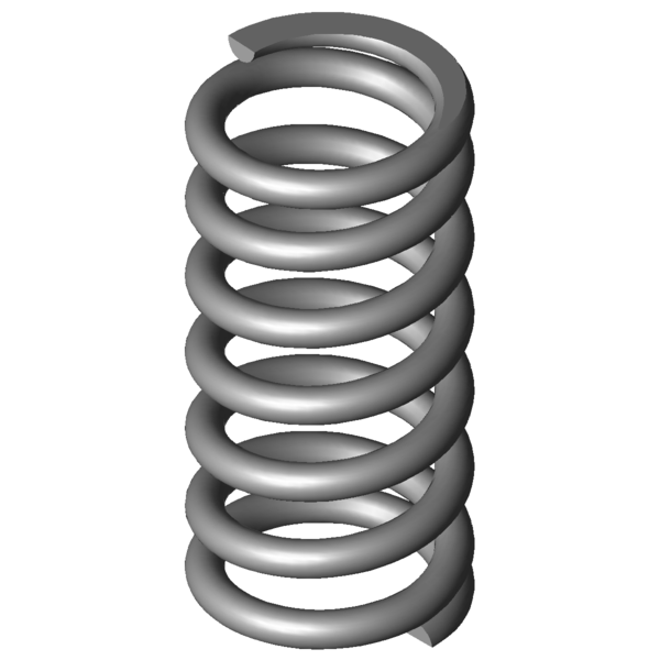 Obraz CAD Sprezyny naciskowe VD-331