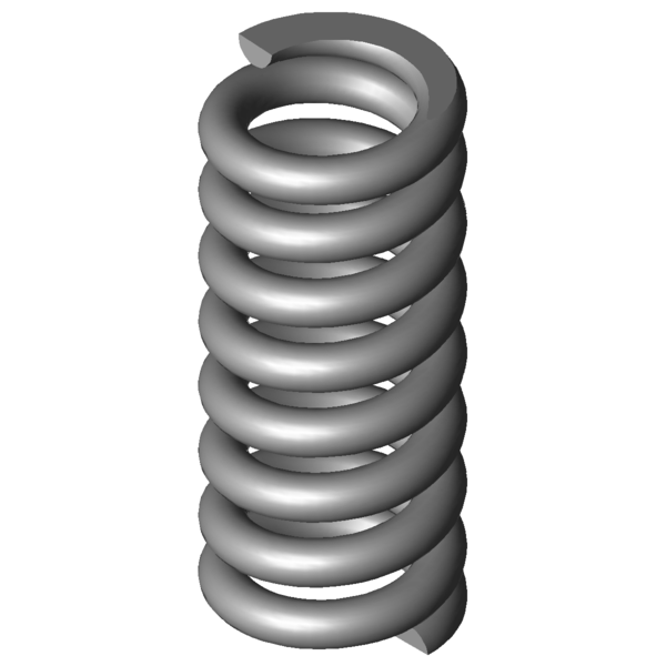 Immagine CAD Molle a compressione VD-339A-01
