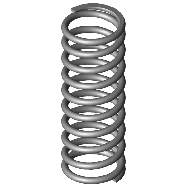 Obraz CAD Sprezyny naciskowe VD-339N-05