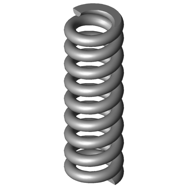 Obraz CAD Sprezyny naciskowe VD-339R-01