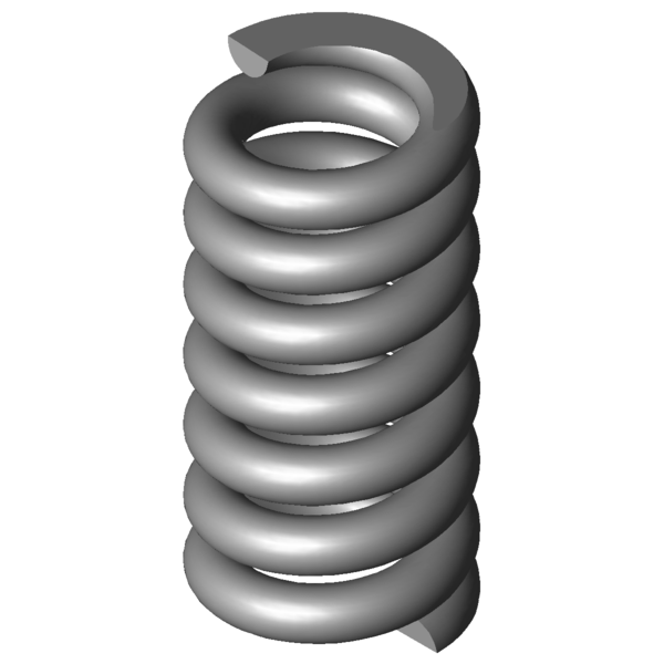 Obraz CAD Sprezyny naciskowe VD-339T