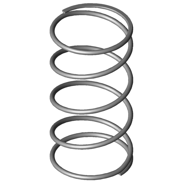 Obraz CAD Sprezyny naciskowe VD-339W