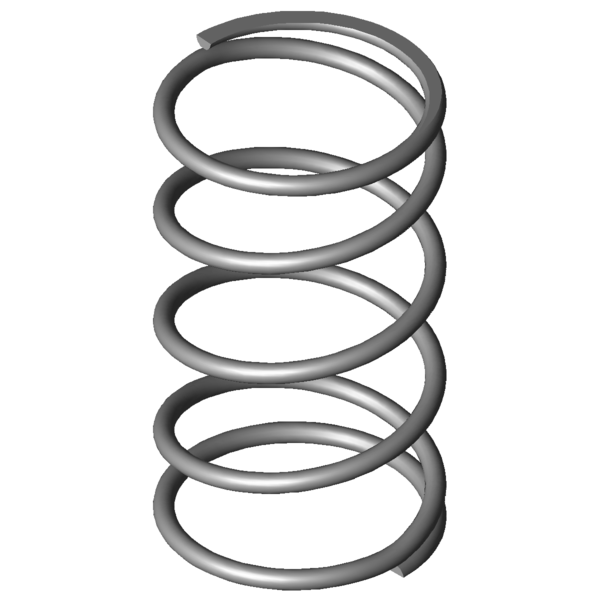 Obraz CAD Sprezyny naciskowe VD-340