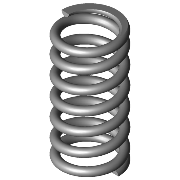 Obraz CAD Sprezyny naciskowe VD-356