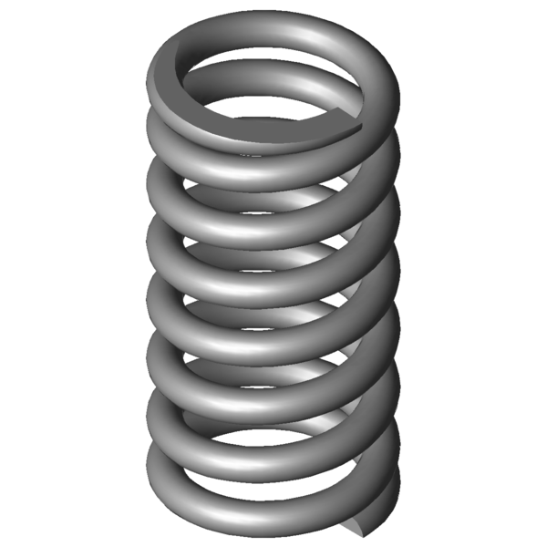 Obraz CAD Sprezyny naciskowe VD-359A-02