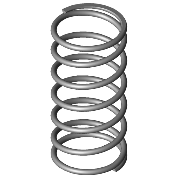 Obraz CAD Sprezyny naciskowe VD-364E-12