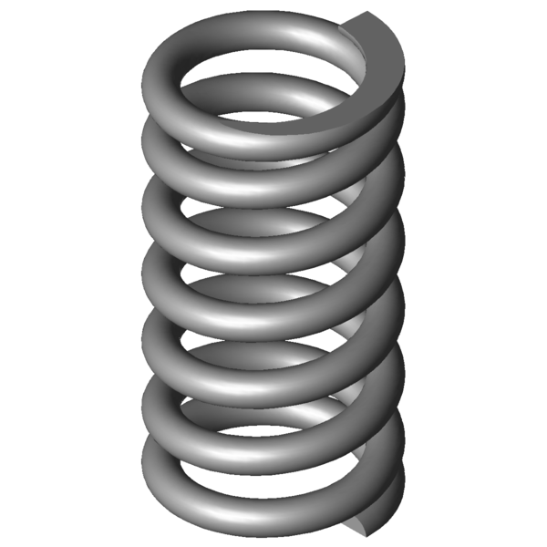 Obraz CAD Sprezyny naciskowe VD-364R-04
