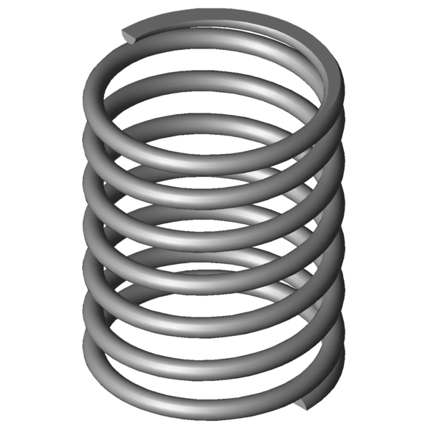 Obraz CAD Sprezyny naciskowe VD-364R-31