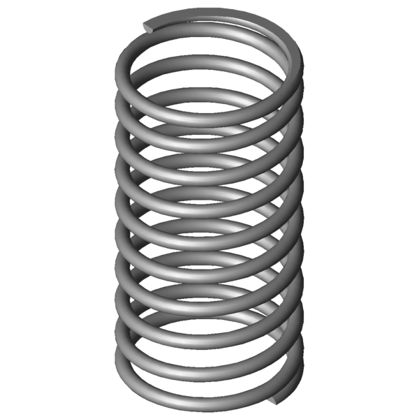 Obraz CAD Sprezyny naciskowe VD-364R-32