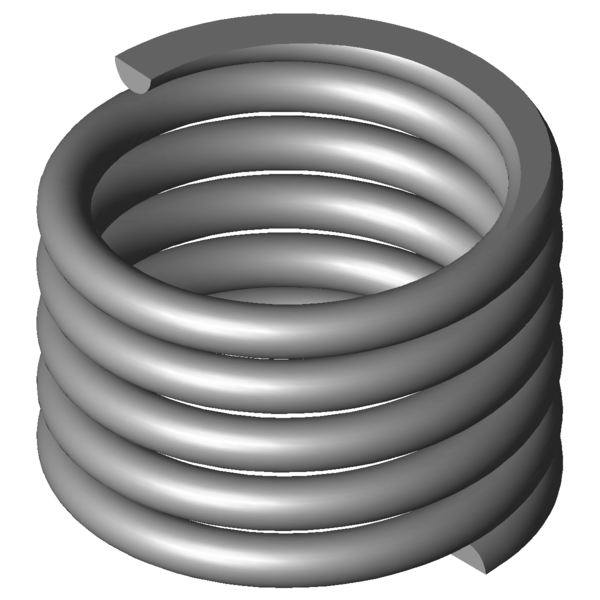 Obraz CAD Sprezyny naciskowe VD-364R-40
