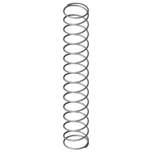 Obraz CAD Sprezyny naciskowe VD-364R-53